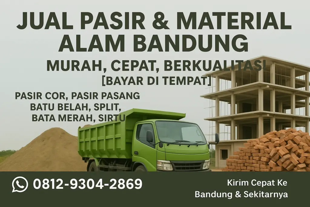 Pasir BETON Murah Bisa COD
