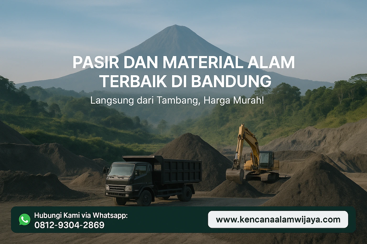 Suplier Pasir Murah Bandung 2025 - Kencana Alam Wijaya - Material Alam Berkualitas! Suplier Pasir Murah Bandung 2025 - Kencana Alam Wijaya - Material Alam Berkualitas!