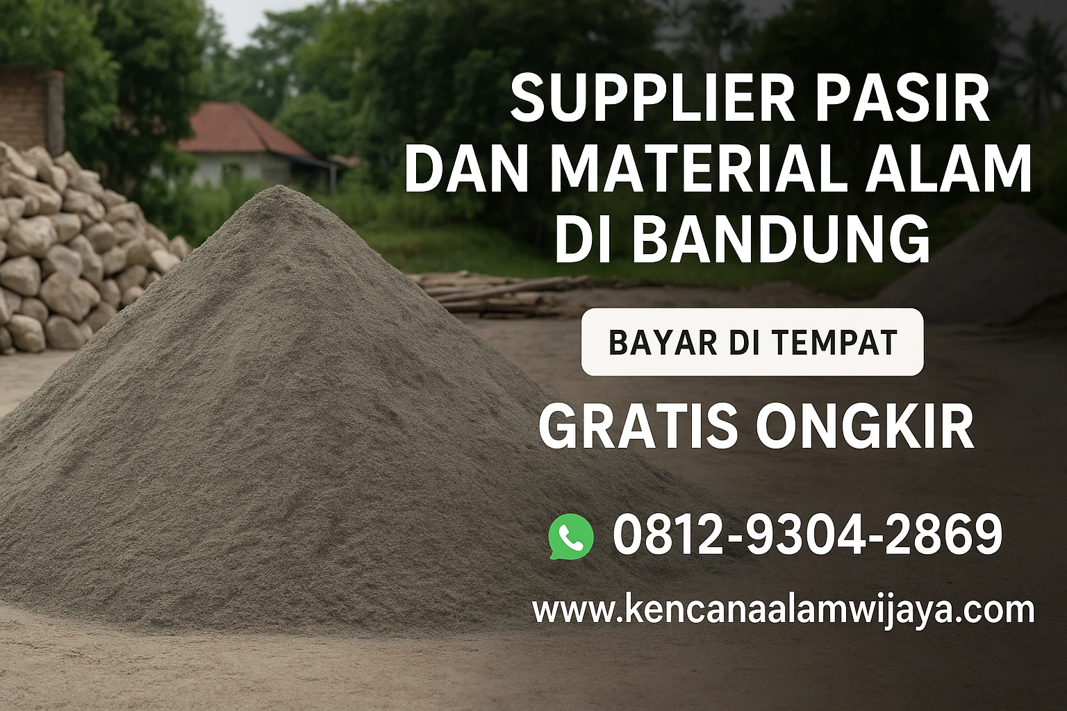 Suplier Pasir Murah di Bandung dengan kualitas Premium Suplier Pasir Murah di Bandung dengan kualitas Premium